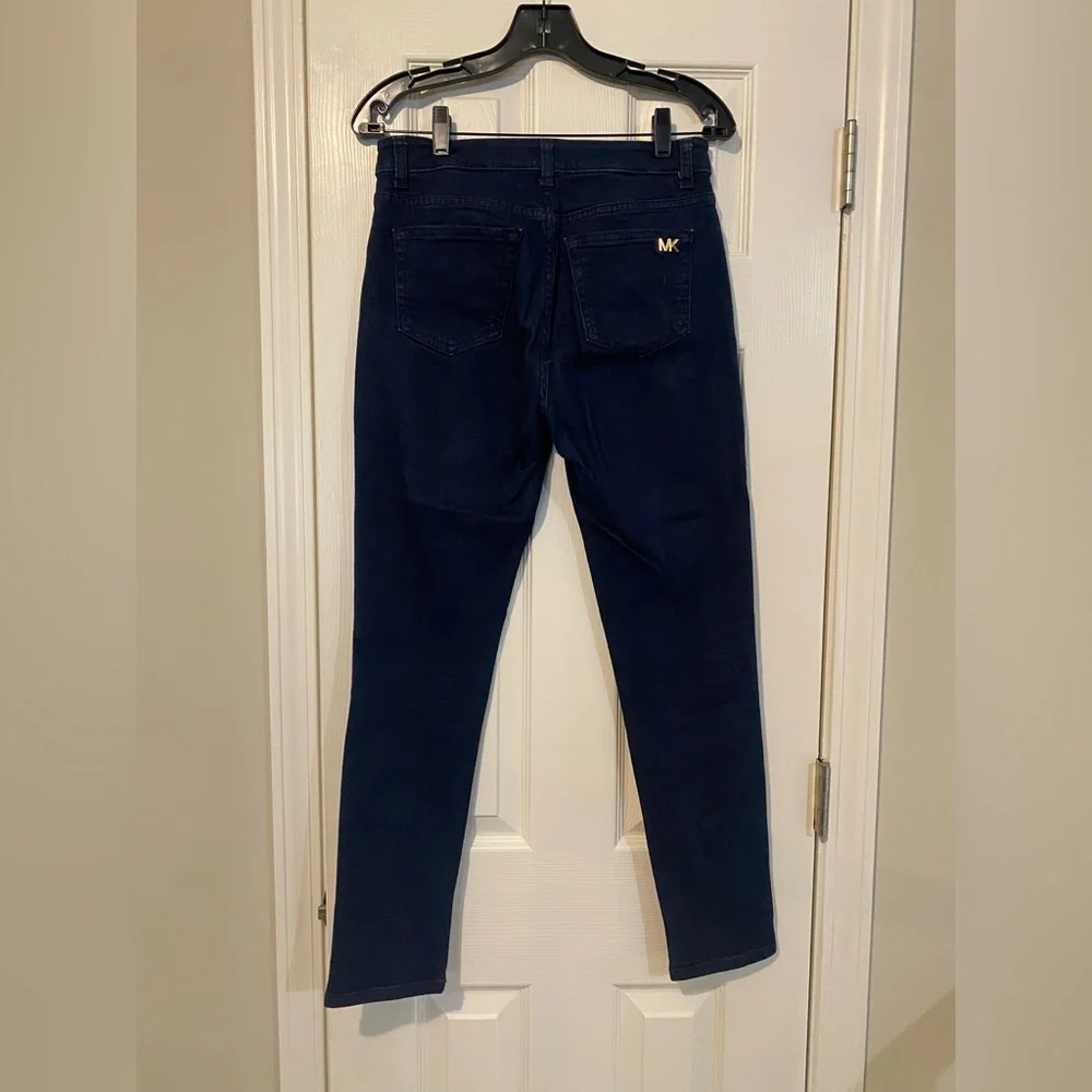 Michael Kors High Rise Skinny Jeans Dark Wash 6